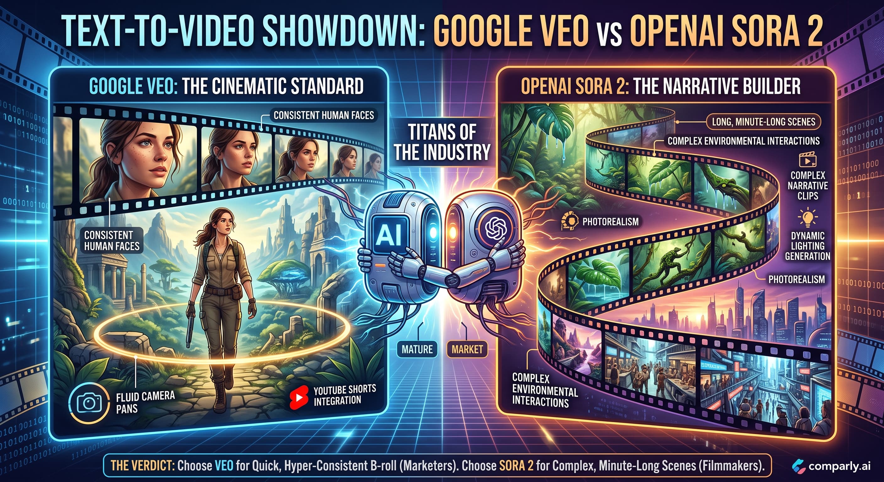 Sora 2, Google Veo